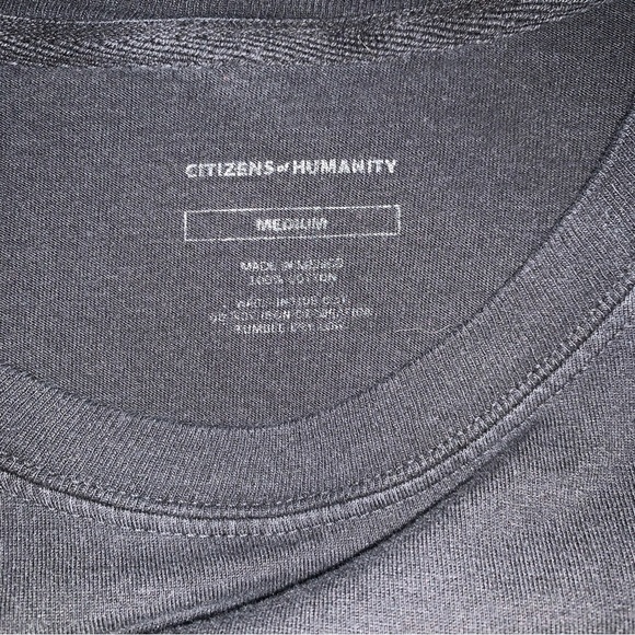 Citizens of Humanity Stay Safe Long Sleeve Tee - Picture 4 of 4